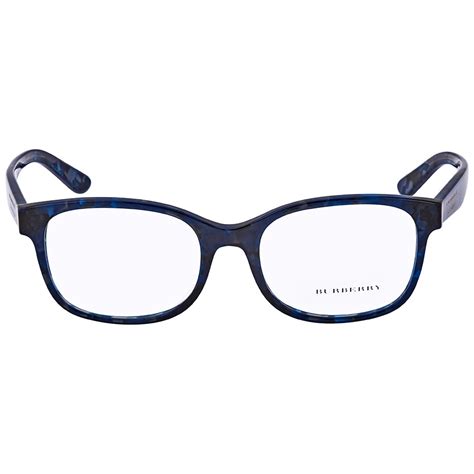 Burberry Blue Havana Ladies Eyeglasses BE2263F